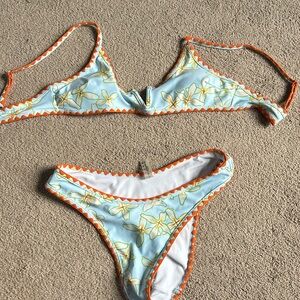 Zaful flower bikini